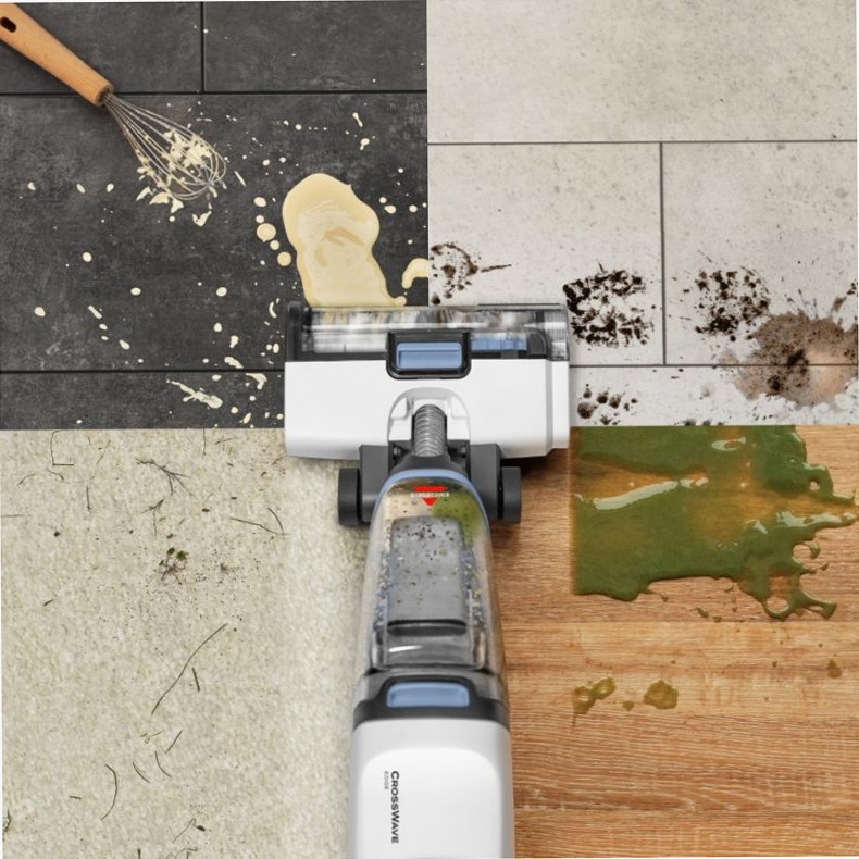 CrossWave® Edge - Pulizia efficiente per i tuoi pavimenti Bianco 0.75lt