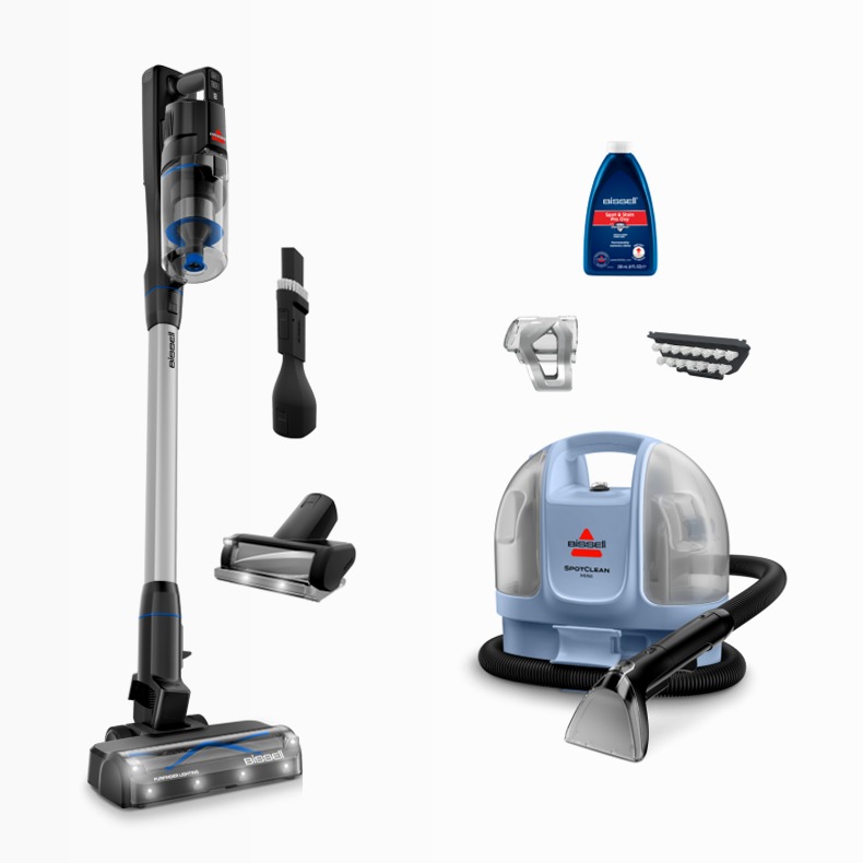 Pacchetto PowerClean FurGuard™ 280W Select + SpotClean® Mini Select Beige