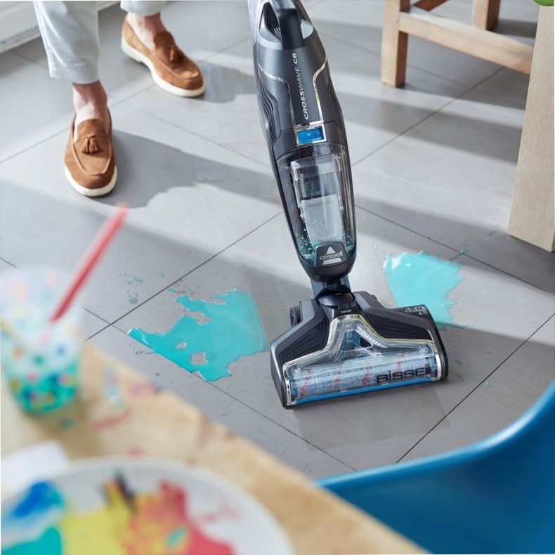 CrossWave C6 Cordless - Pulizia senza Filtri Bianco 0.82lt