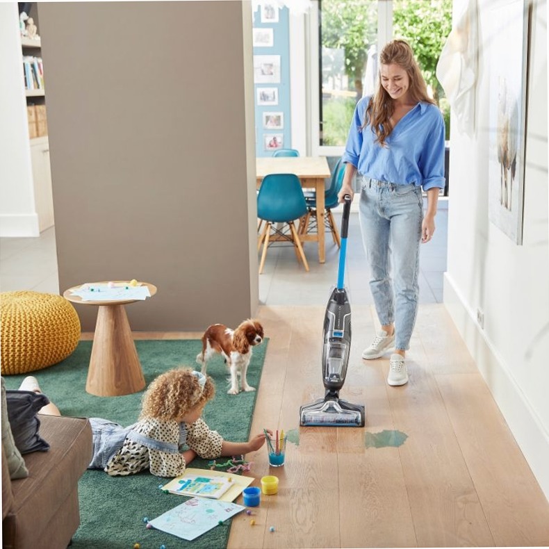 CrossWave C6 Cordless - Pulizia senza Filtri Bianco 0.82lt