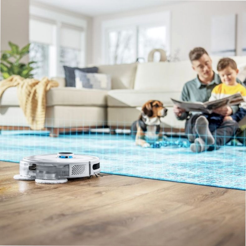 SpinWave R5 Pet - Pulizia Intelligente per la Tua Casa Bianco 2000W
