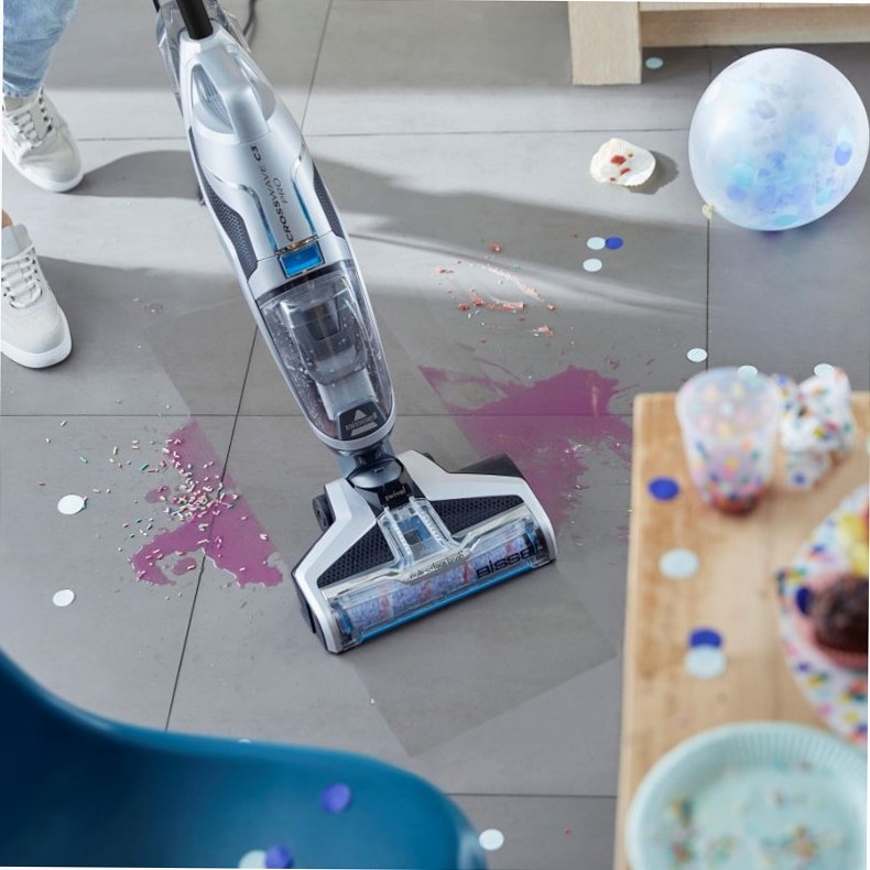 CrossWave C3 Pro - Pulizia Integra per Tuoi Pavimenti Bianco 0.82lt 560W