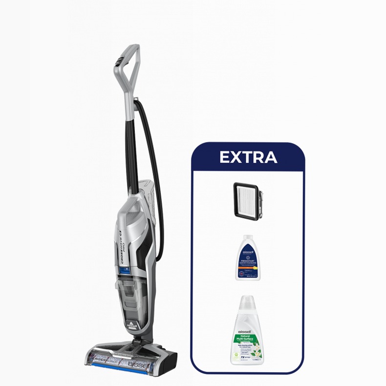 CrossWave C3 Pro - Pulizia Integra per Tuoi Pavimenti Bianco 0.82lt 560W