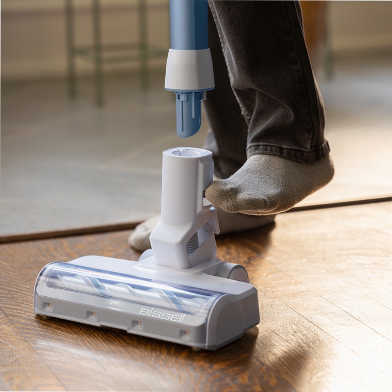 BISSELL PowerClean - Aspirapolvere senza fili potente 0.4lt A Bianco