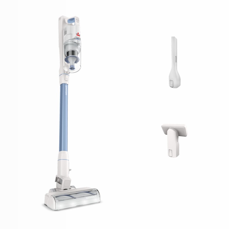 BISSELL PowerClean - Aspirapolvere senza fili potente 0.4lt A Bianco