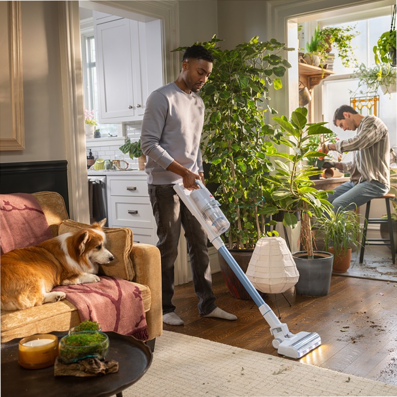 BISSELL PowerClean - Aspirapolvere senza fili potente 0.4lt A Bianco