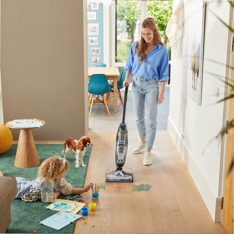 CrossWave C6 Cordless Pro - Pulizia senza fili Nero 0.82lt 255W