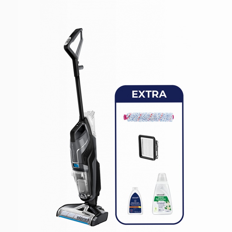 CrossWave C6 Cordless Pro - Pulizia senza fili Nero 0.82lt 255W