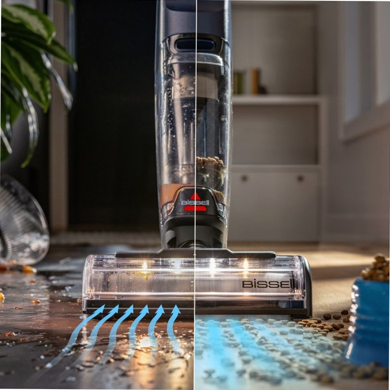 BISSELL CrossWave HydroScrub Select - Pulizia Multisuperficie Bianco