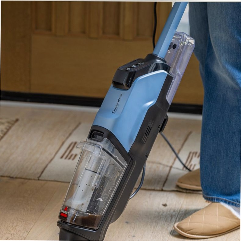 CrossWave® EdgeFind - Pulizia Efficace e Versatile Nero 0.75lt 340W