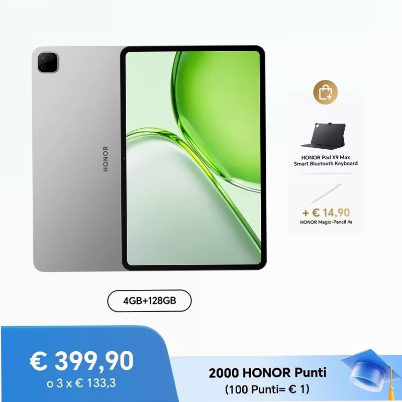HONOR Pad X9 Max - Introduzione, Caratteristiche, Performance - HONOR IT