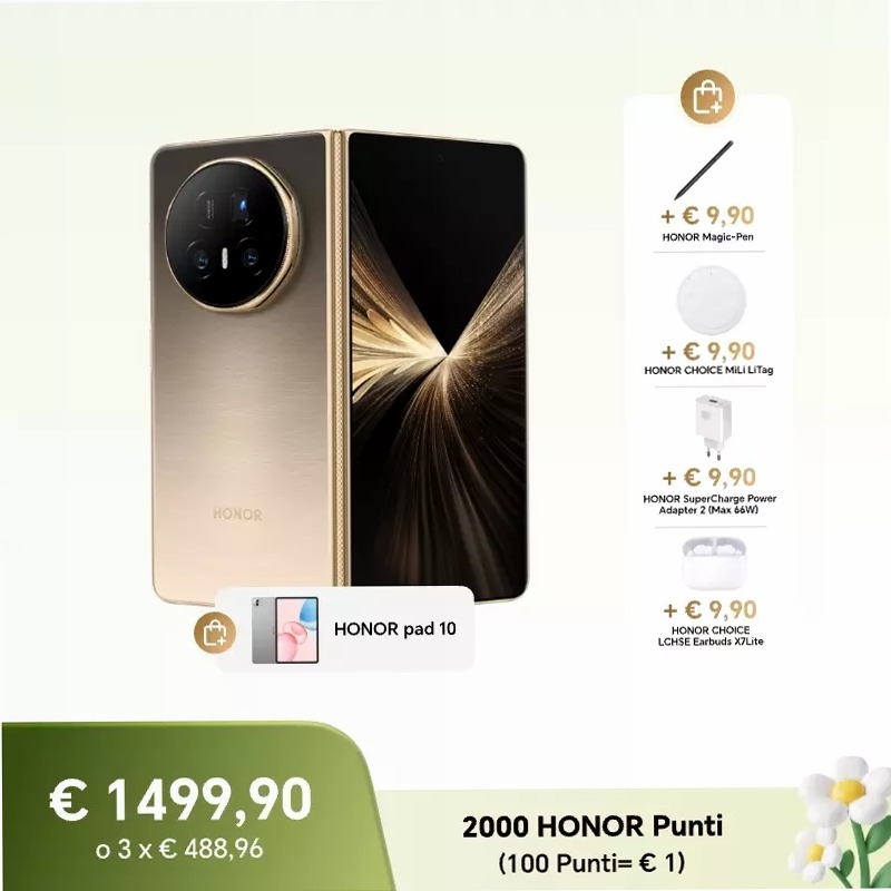 Specifiche HONOR Magic V5 - HONOR IT 16GB 16GB 5"