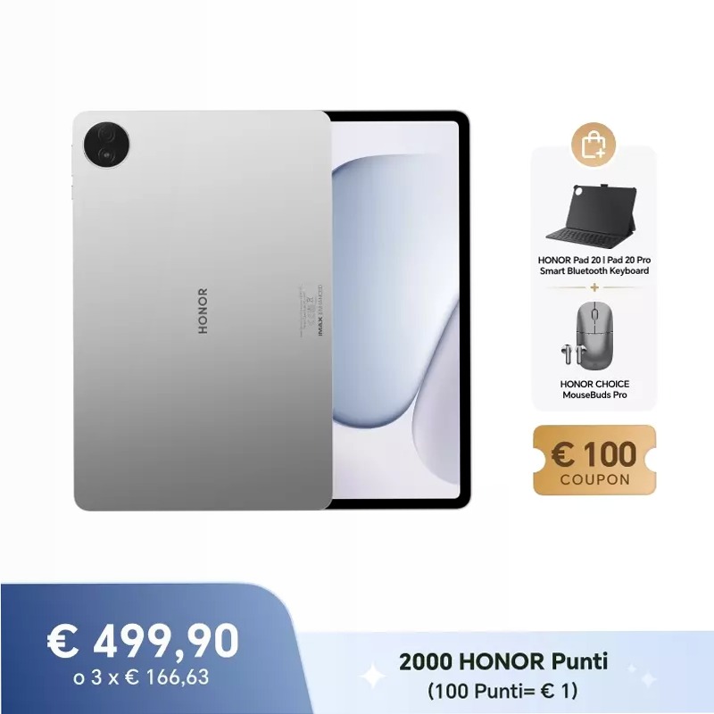 HONOR Pad 20 Pro - Presentazione, Funzionalità, Prestazioni - HONOR IT