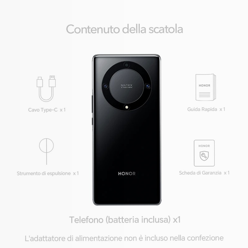 HONOR Magic5 Lite - Offerte Esclusive e Autonomia Sconvolgente 6GB