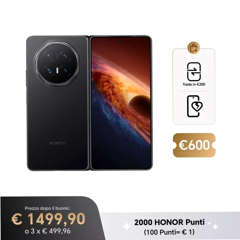 Specifiche HONOR Magic V6 - HONOR IT 16GB 16GB