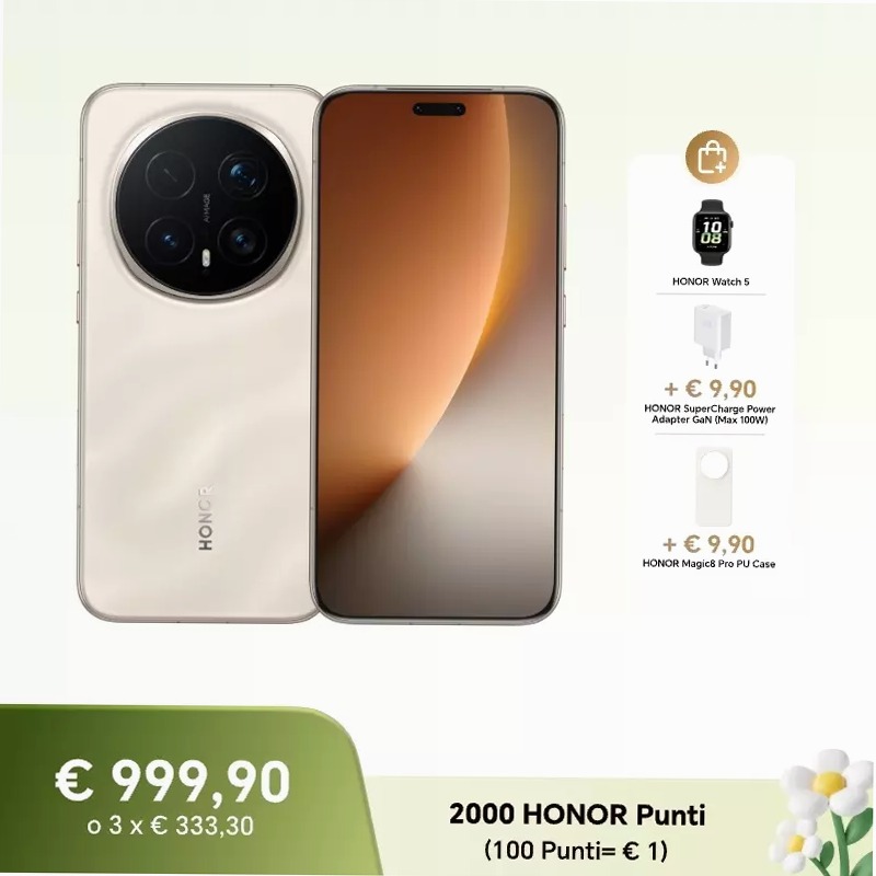 HONOR Magic 8 Pro - Smartphone Potente e Innovativo 12GB 12GB