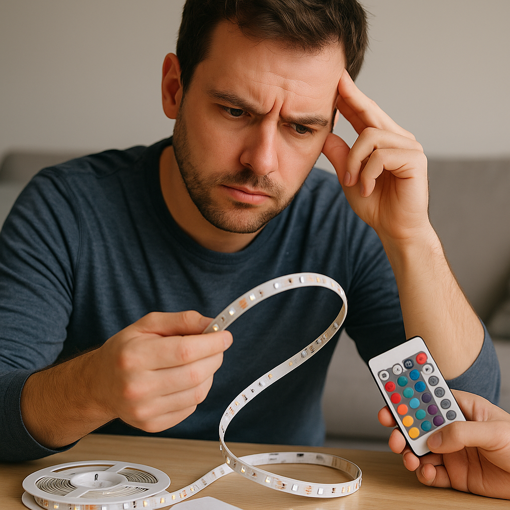 Nastri a LED smart: errori da evitare prima dell'acquisto