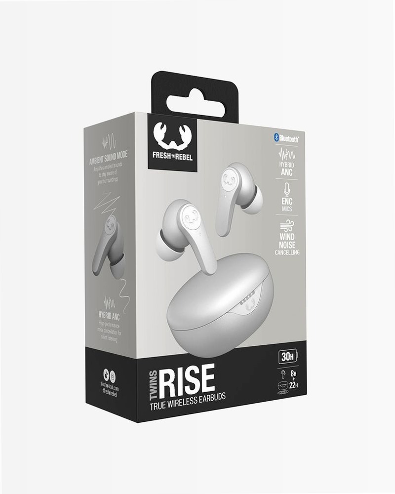 Auricolari Twins Rise - ANC Ice Grey Grigio