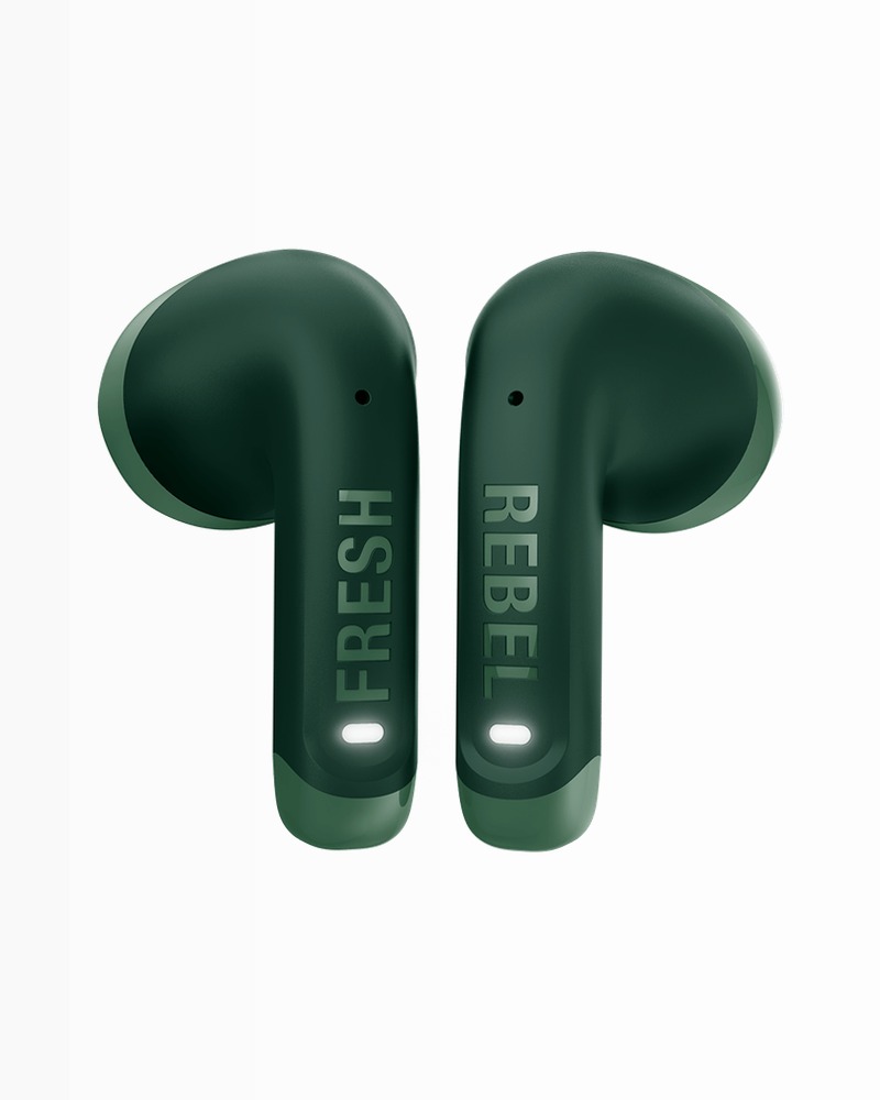 Auricolari Twins Core 2 - Velvet Green / Orange Arancione