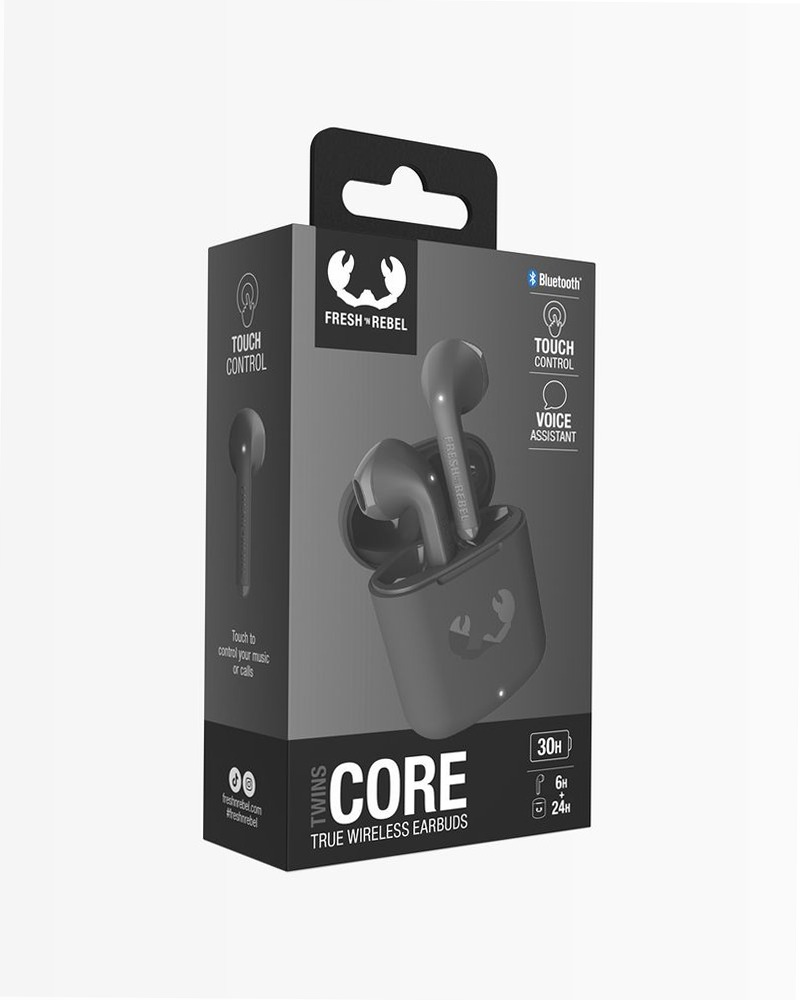 Auricolari Twins Core True Wireless - Storm Grey Grigio