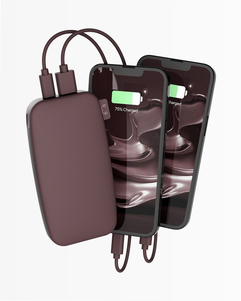 Powerbank Deep Mauve - Ricarica Rapida 20W 12000mAh