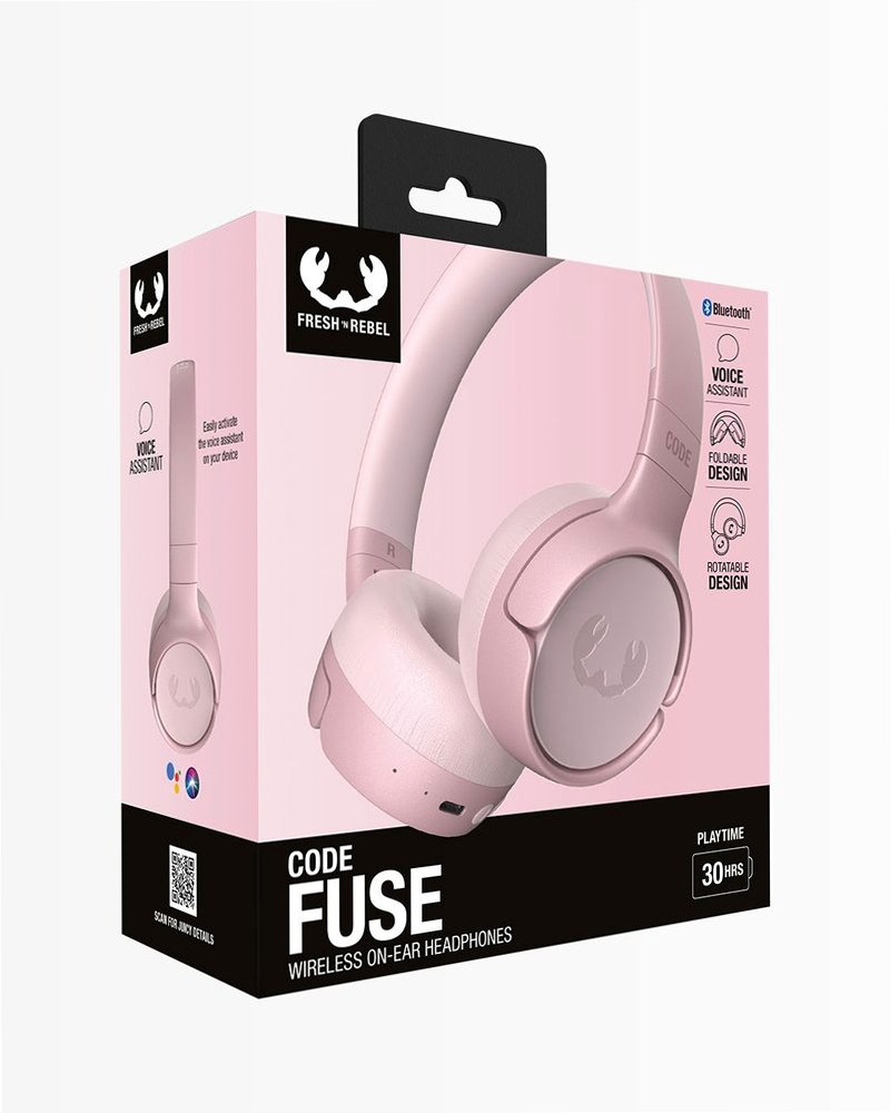 Cuffie on-ear Code Fuse - Pastel Pink Oro