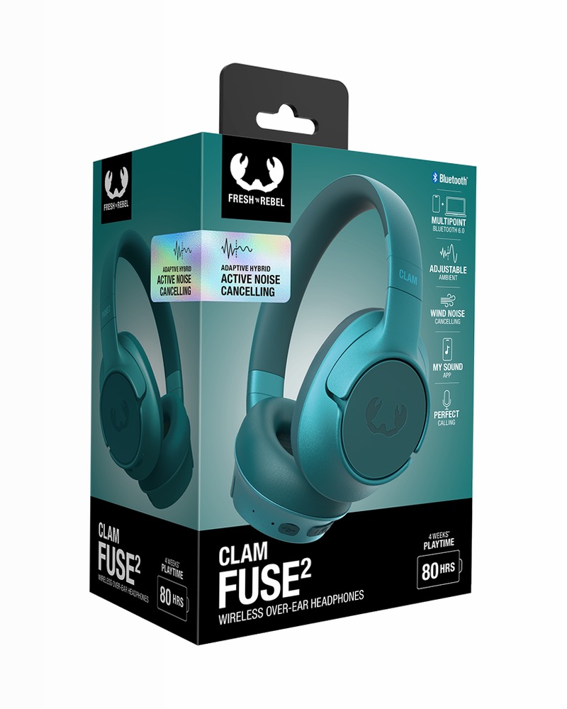 Clam Fuse 2: ANC e Suono Premium