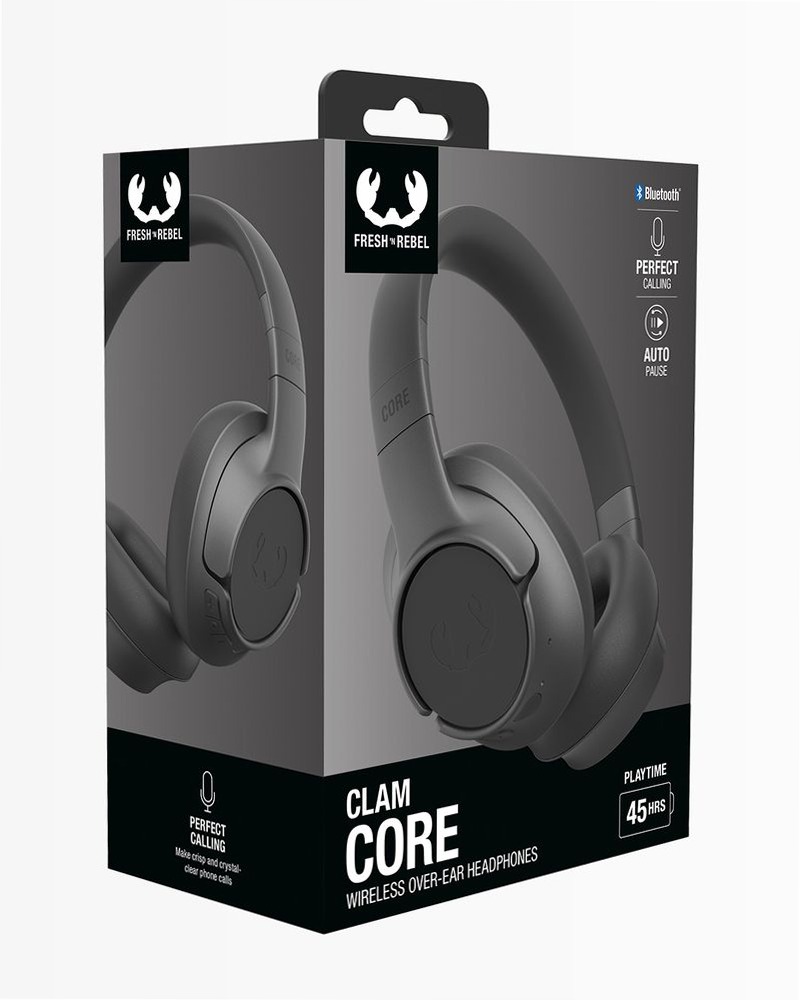 Cuffie over-ear Clam Core - Storm Grey Grigio