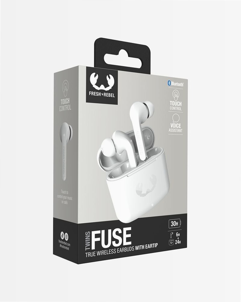 Auricolari Twins Fuse True Wireless - Ice Grey Grigio
