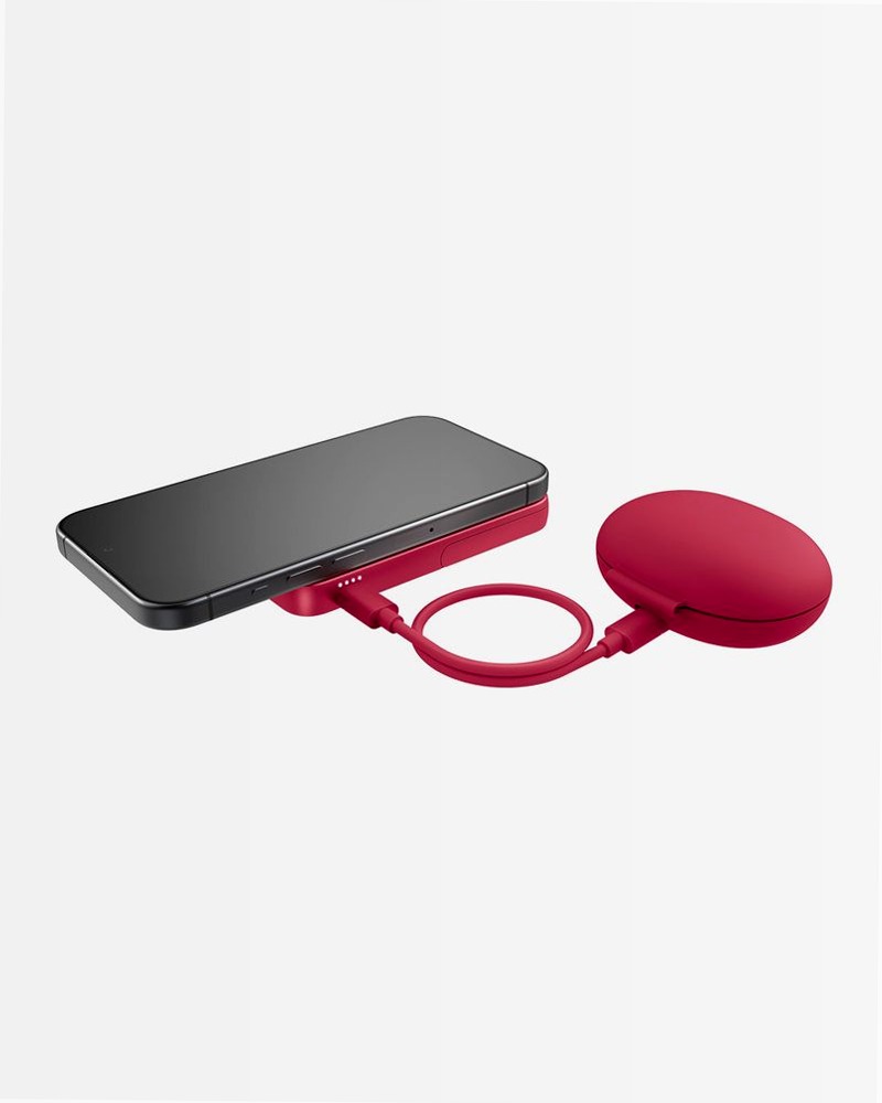 Magnetic Wireless Powerbank 5000 mAh - Berry Red 5000mAh 5W