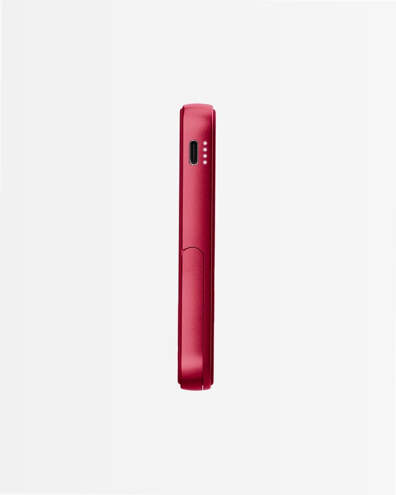Magnetic Wireless Powerbank 5000 mAh - Berry Red 5000mAh 5W