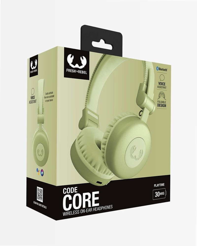 Cuffie on-ear Code Core - Wild Green Verde