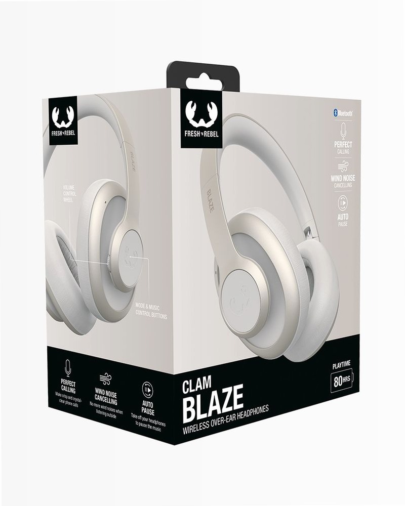 Cuffie Over-Ear Clam Blaze - Silky Sand