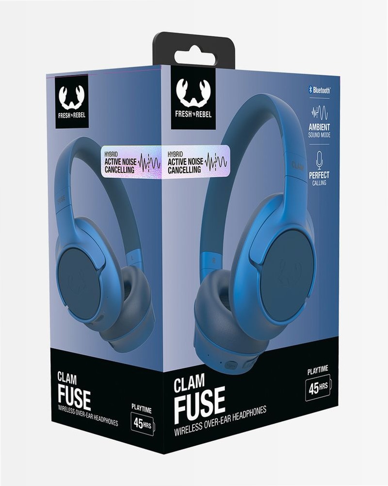 Cuffie Over-Ear Clam Fuse - True Blue Blu
