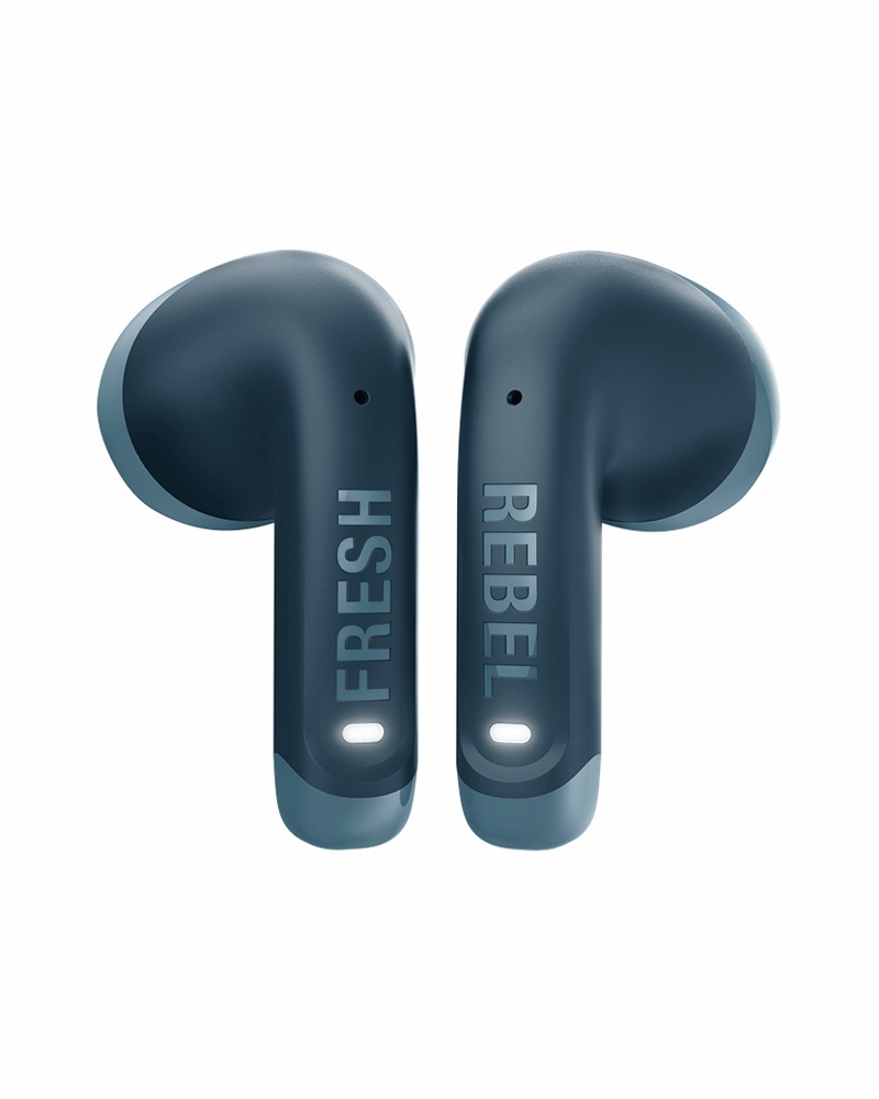 Auricolari Twins Core 2 Steel Blue - Fresh 'n Rebel Blu