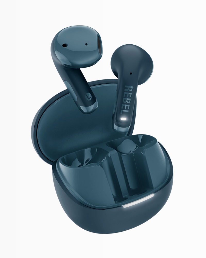 Auricolari Twins Core 2 Steel Blue - Fresh 'n Rebel Blu