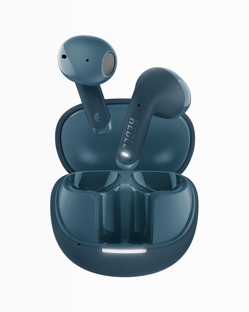 Auricolari Twins Core 2 Steel Blue - Fresh 'n Rebel Blu