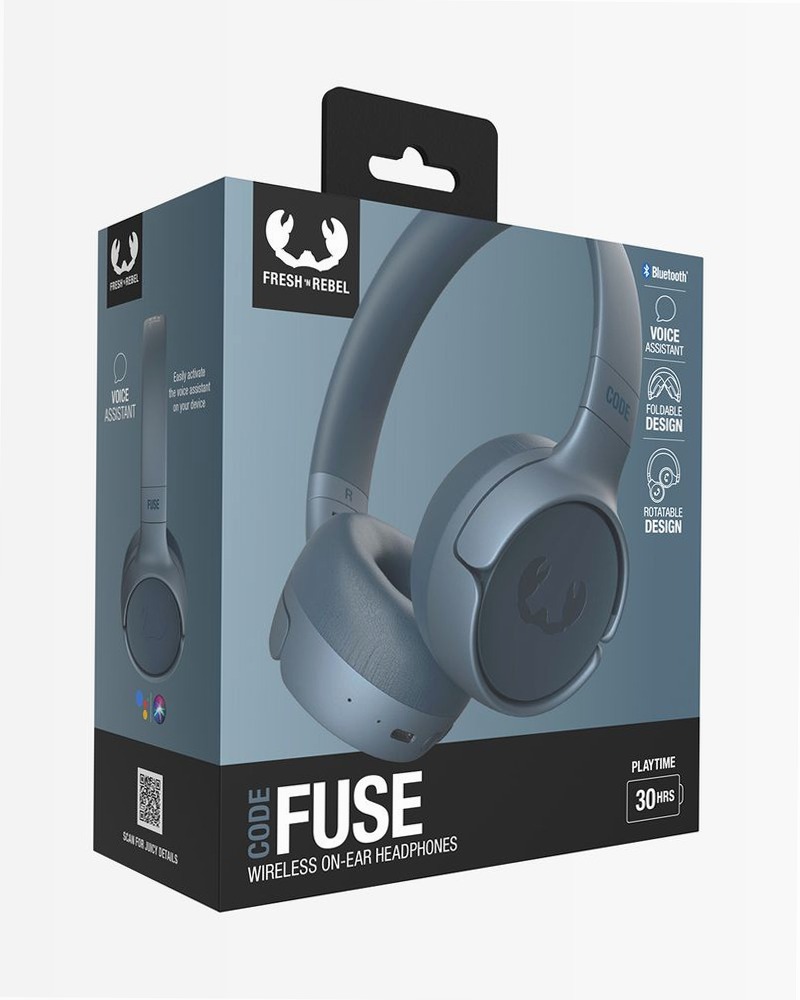 Cuffie on-ear Code Fuse - Dive Blue Blu