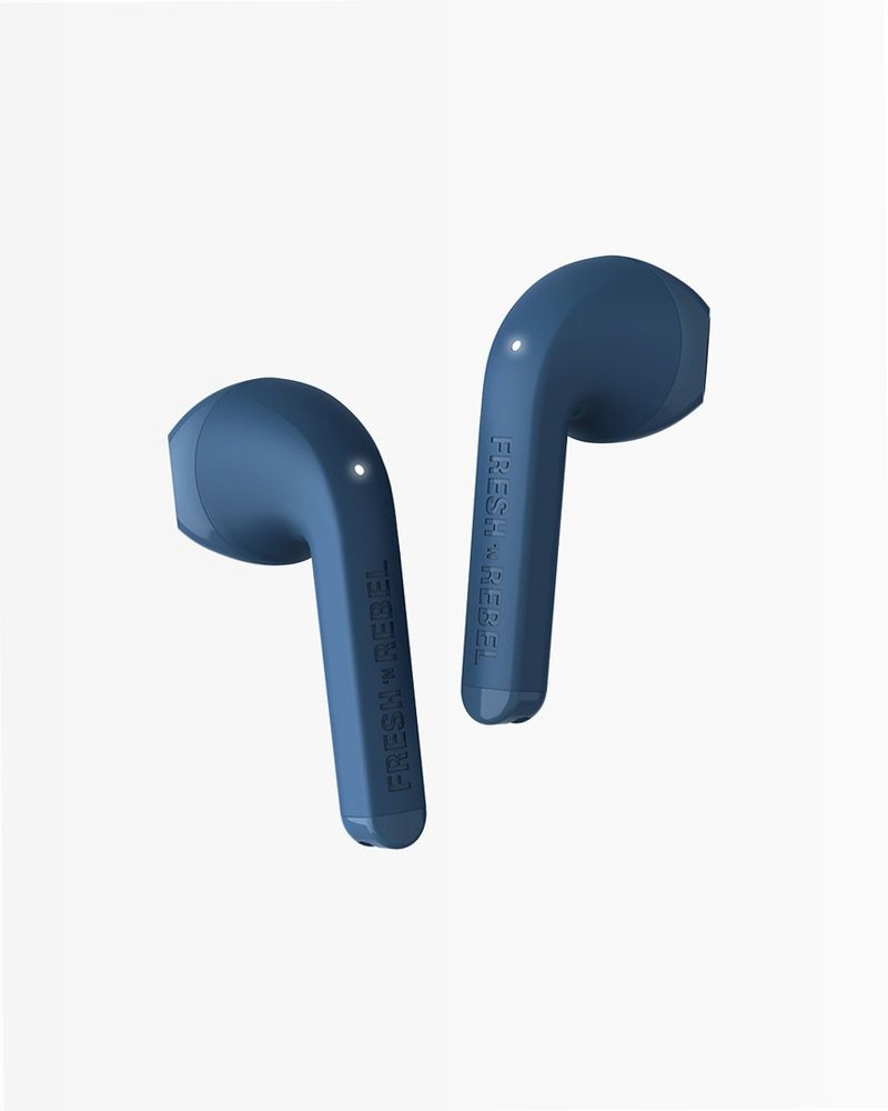 Auricolari Twins Core Steel Blue - Fresh 'n Rebel Blu