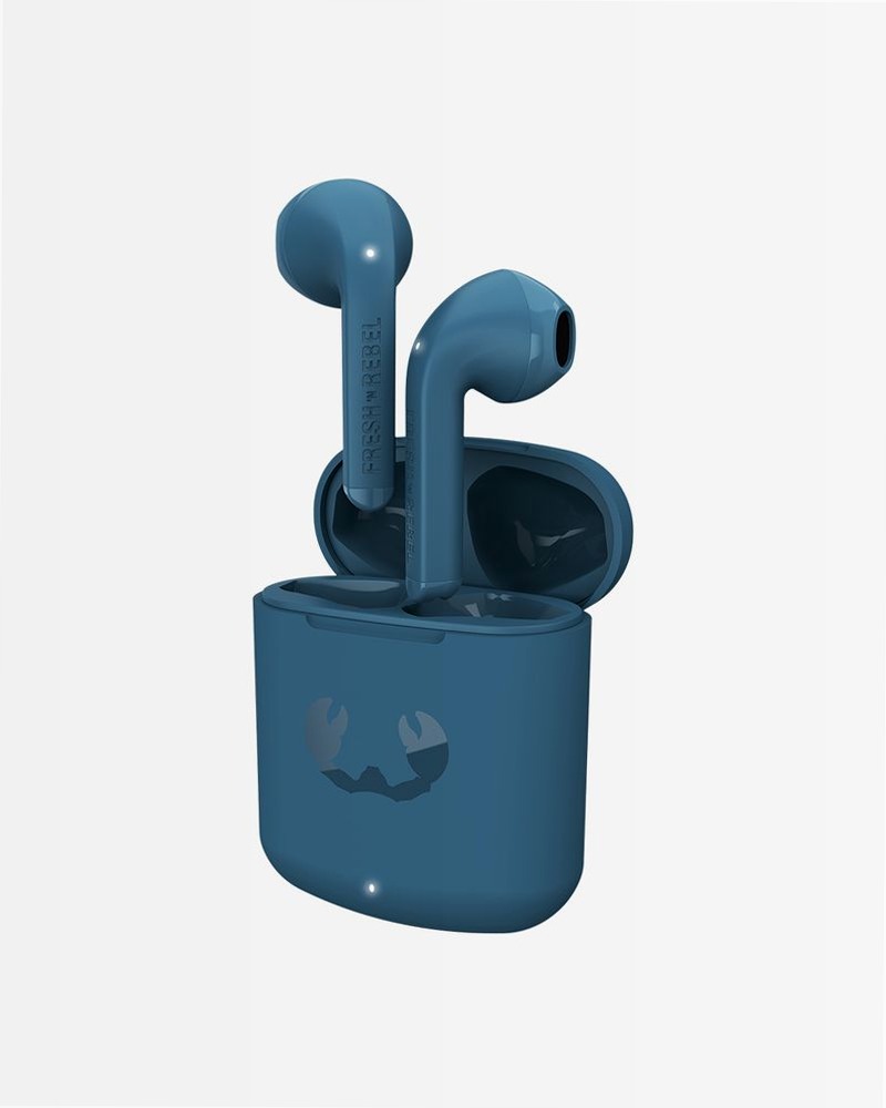 Auricolari Twins Core Steel Blue - Fresh 'n Rebel Blu