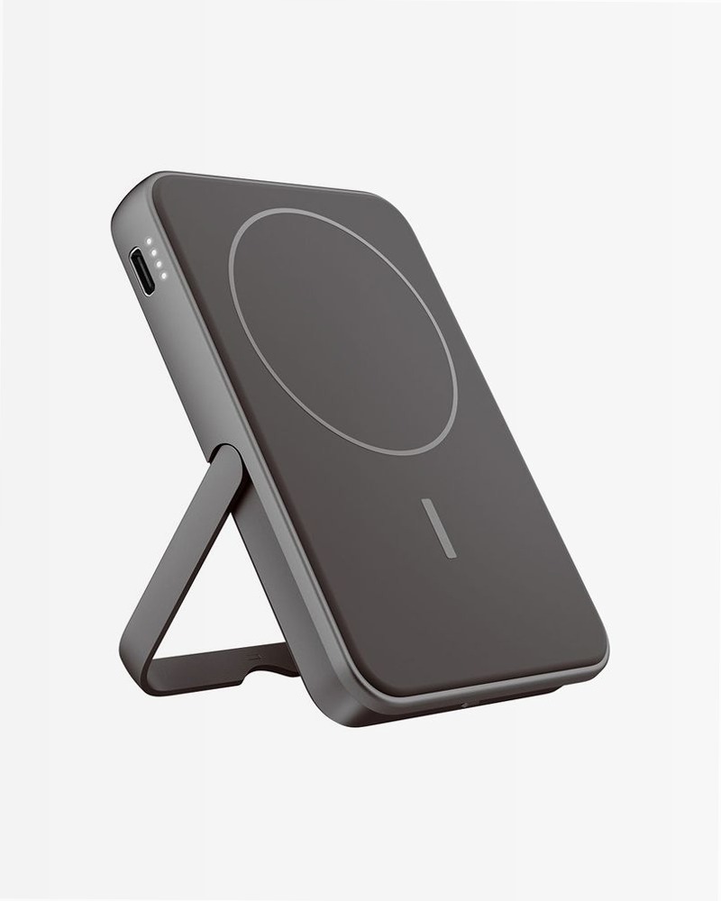 Magnetic Wireless Powerbank 5000 mAh - Storm Grey 5000mAh 5W