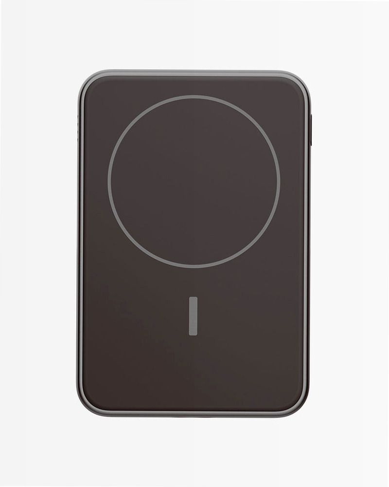 Magnetic Wireless Powerbank 5000 mAh - Storm Grey 5000mAh 5W