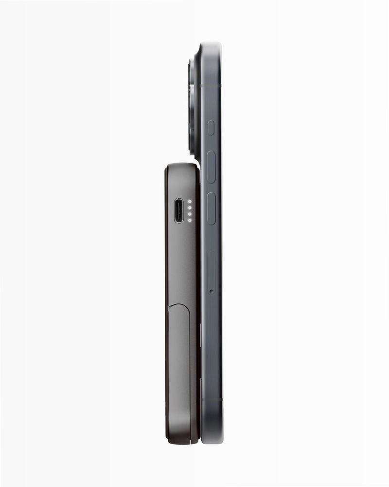 Magnetic Wireless Powerbank 5000 mAh - Storm Grey 5000mAh 5W
