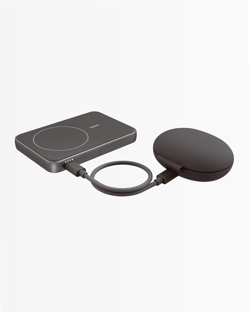 Magnetic Wireless Powerbank 5000 mAh - Storm Grey 5000mAh 5W