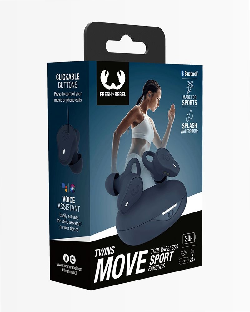 Auricolari sportivi Twins Move True Wireless
