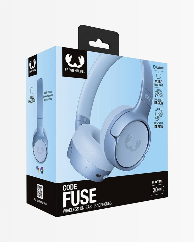 Cuffie on-ear Code Fuse - Vivid Blue Blu