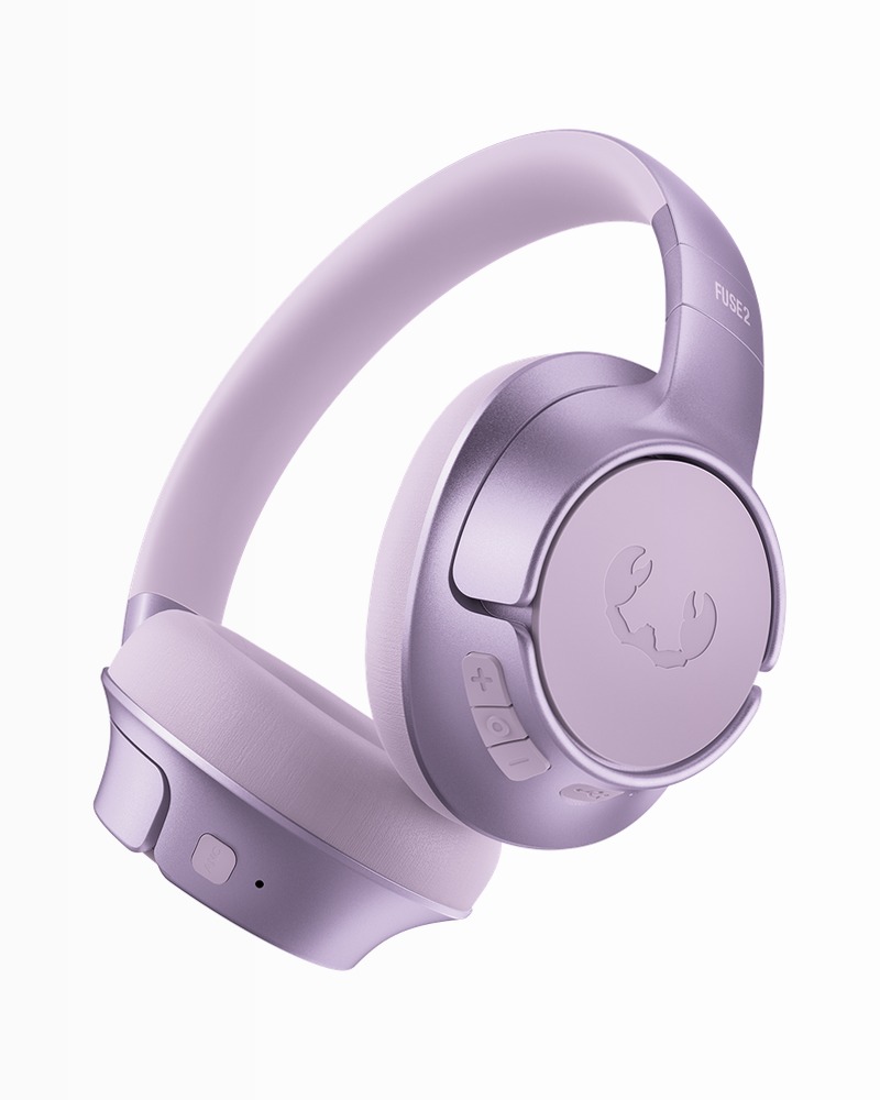 Clam Fuse 2 - Cuffie Wireless ANC | Dreamy Lilac Rosa
