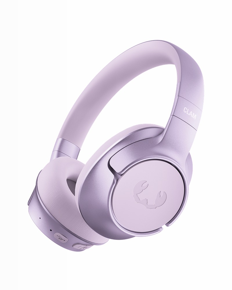 Clam Fuse 2 - Cuffie Wireless ANC | Dreamy Lilac Rosa