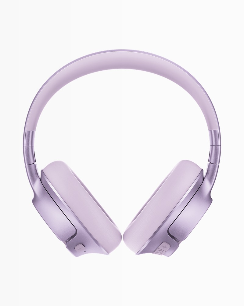 Clam Fuse 2 - Cuffie Wireless ANC | Dreamy Lilac Rosa