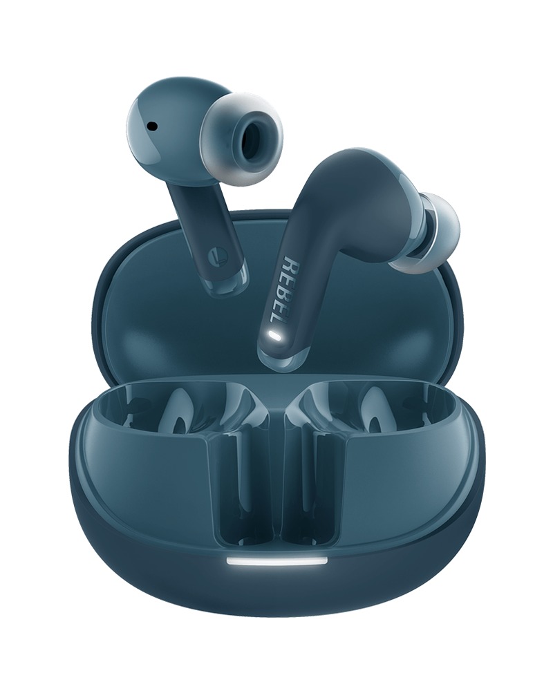 Auricolari Twins Fuse 2 - ANC Steel Blue Blu